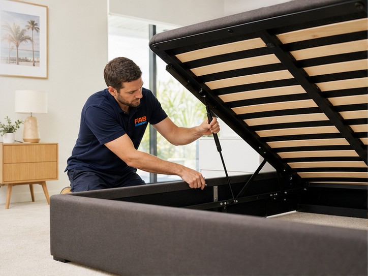 Gas-lift beds