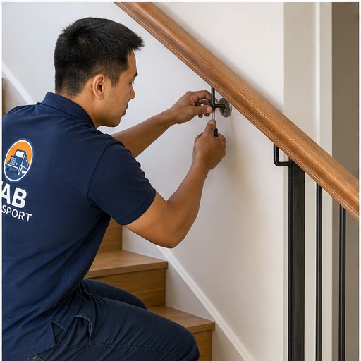 Stairs and handrails